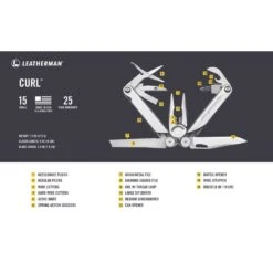 Leatherman Curl 15-in-1 Multi-Purpose Tools 1 Pc -Craftsman Shop 0ca1088d f40c 4d25 806f 2a8bff9c670c