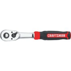 Craftsman 3/8 In. Drive Bi-Material Quick-Release Ratchet 72 Teeth
