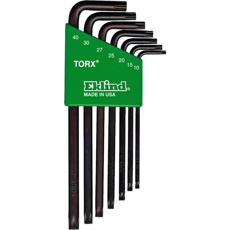 Eklind Security Torx Assorted Short Arm Torx L-Key Set 7 Pc 3 Eklind Security Torx Assorted Short Arm Torx L-Key Set 7 Pc