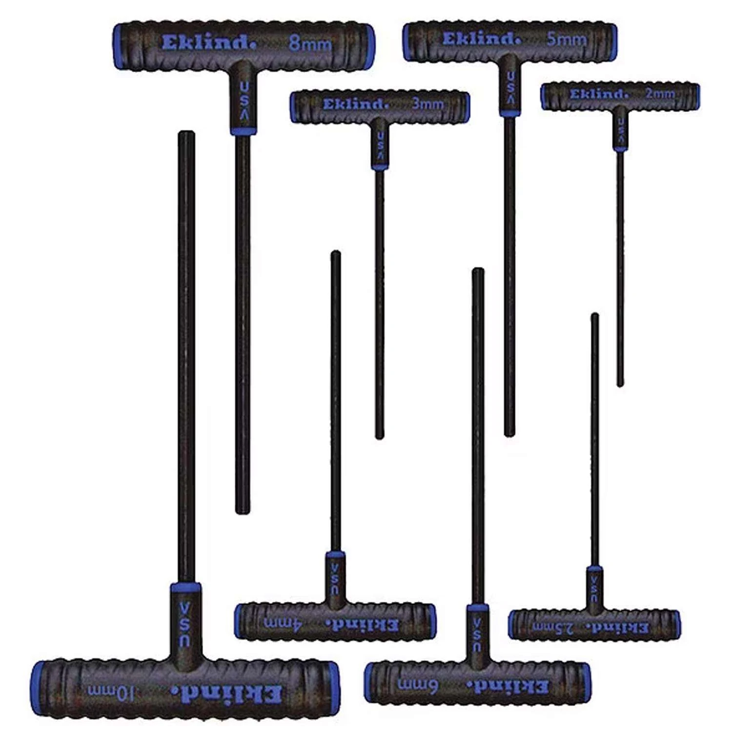Eklind Power-T 2-10 Mm Metric T-Handle Hex Key Set 8 Pc 3 Eklind Power-T 2-10 Mm Metric T-Handle Hex Key Set 8 Pc