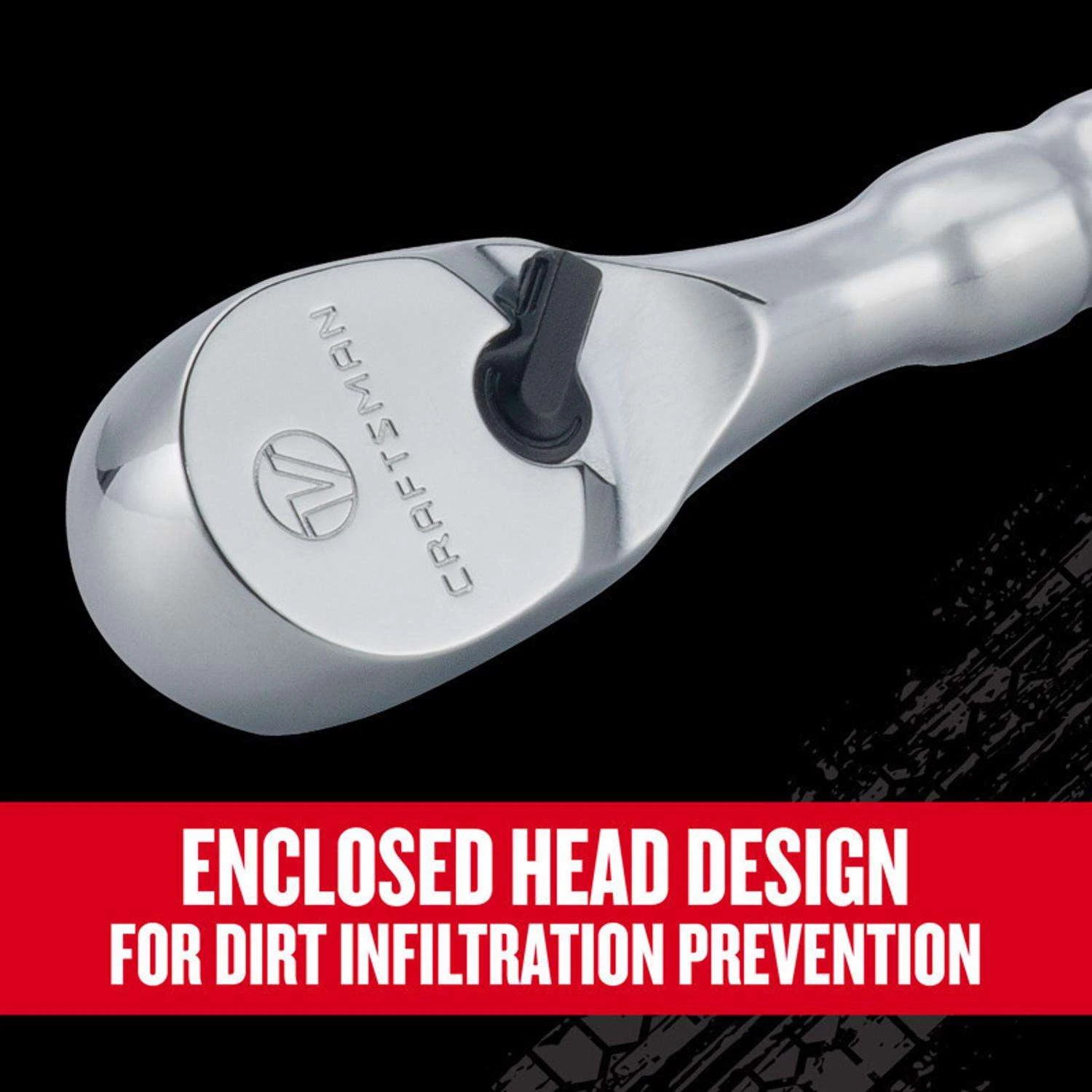 Craftsman V-Series 3/8 In. Drive Stubby Ratchet 96 Teeth 7 Craftsman V-Series 3/8 In. Drive Stubby Ratchet 96 Teeth - Image 5