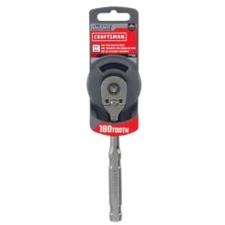 Craftsman Overdrive 1/4 In. Drive Pear Head Ratchet 180 Teeth
