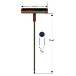 Eklind Power-T 5/16 In. SAE T-Handle Ball End Hex Key 1 Pc -Craftsman Shop 42108c4c 75f7 4853 a577 7ea569e1b3ca