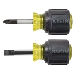 Klein Tools Cushion-Grip Screwdriver Set 2 Pc