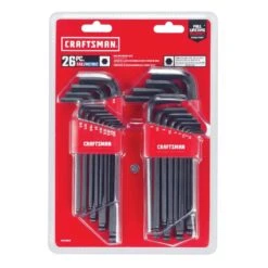 Craftsman Metric And SAE Long And Short Arm Ball End Hex Key Set 26 Pc 7 Craftsman Metric And SAE Long And Short Arm Ball End Hex Key Set 26 Pc -Craftsman Shop 599d8ca3 b691 4275 89b4 c7744533e006