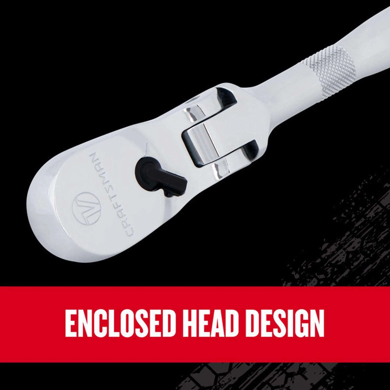 Craftsman V-Series 1/2 In. Drive Flex Head Ratchet 96 Teeth 6 Craftsman V-Series 1/2 In. Drive Flex Head Ratchet 96 Teeth - Image 4