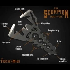 Trixie & Milo Scorpion Multi-Tool 1 Pk 10 Trixie & Milo Scorpion Multi-Tool 1 Pk -Craftsman Shop 5d882504 9f26 47f2 b4ee bf5e8dbddca8