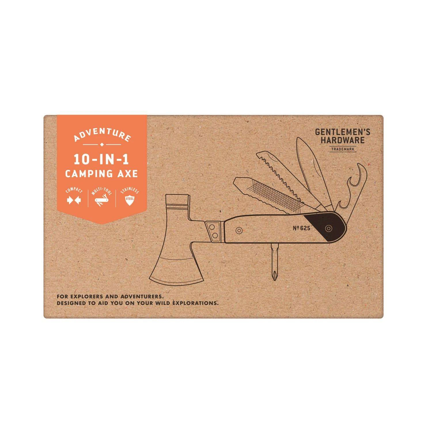 Gentlemen's Hardware Axe Multi-Tool 1 Pc 5 Gentlemen's Hardware Axe Multi-Tool 1 Pc - Image 3