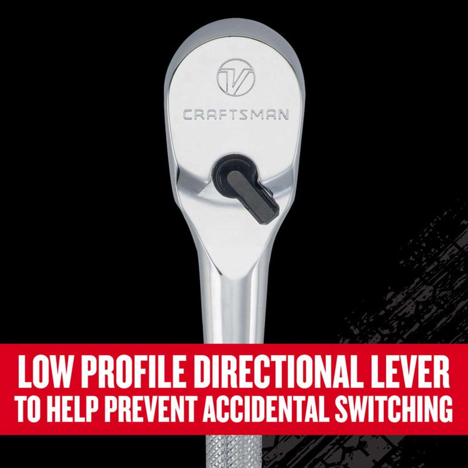 Craftsman V-Series 1/2 In. Drive Ratchet 96 Teeth 5 Craftsman V-Series 1/2 In. Drive Ratchet 96 Teeth - Image 3