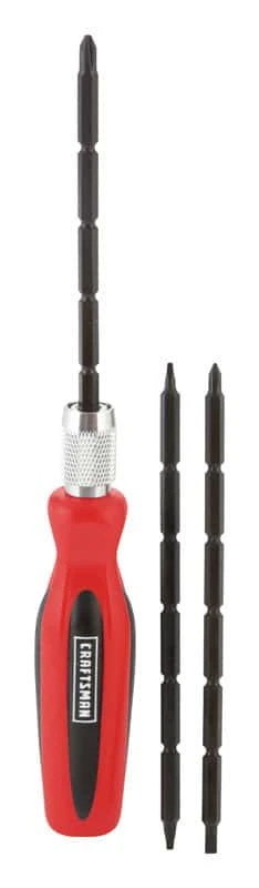 Craftsman Multi-Bit Screwdriver Set 9.5 In. 4 Pc 4 Craftsman Multi-Bit Screwdriver Set 9.5 In. 4 Pc - Image 2