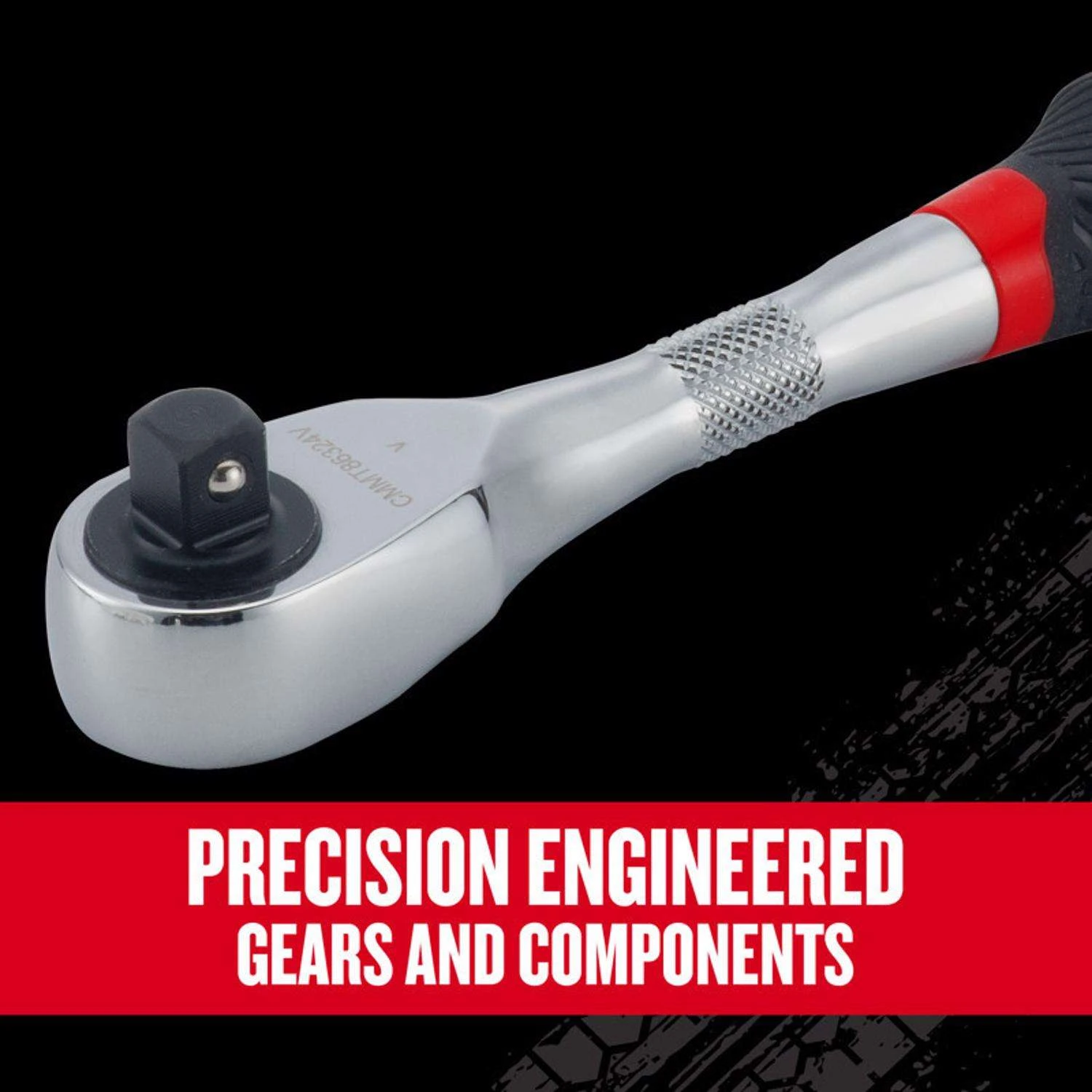 Craftsman V-Series 3/8 In. Drive Comfort Grip Ratchet 96 Teeth 6 Craftsman V-Series 3/8 In. Drive Comfort Grip Ratchet 96 Teeth - Image 4