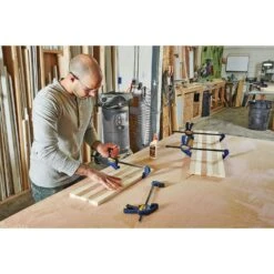 Irwin Quick-Grip 6 In. X 2-7/16 In. D Bar Clamp 100 Lb -Craftsman Shop 72c042f8 a892 49ef aabe 0fc6e4b4df23