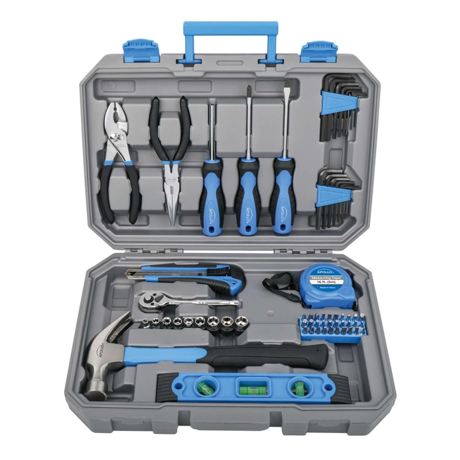 Apollo Tools Household Tool Kit 65 Pc 3 Apollo Tools Household Tool Kit 65 Pc