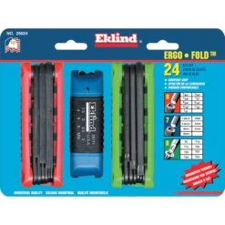 Eklind Ergo-Fold Assorted Metric And SAE Fold-Up Hex Key Sets 24 Pc -Craftsman Shop 8d403bc8 9a4c 457c 965f 23778b5768ba