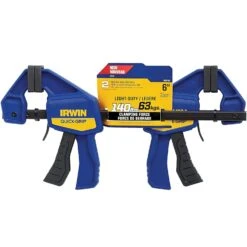 Irwin Quick-Grip 6 In. X 2-7/16 In. D Bar Clamp 100 Lb -Craftsman Shop a7b96a4e 6960 4896 8e0a fe744b3703cb