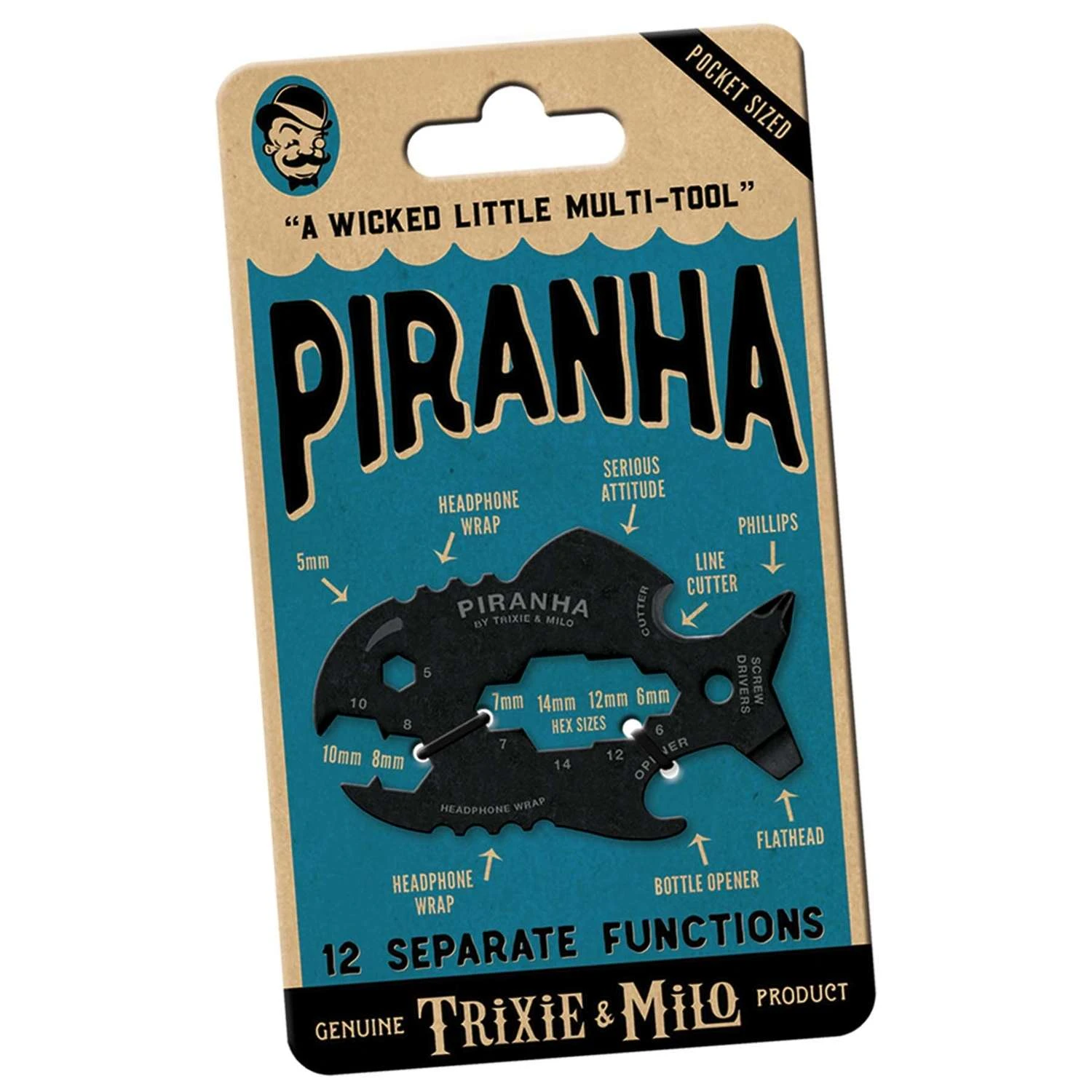 Trixie & Milo Piranha Multi-Tool 1 Pc 4 Trixie & Milo Piranha Multi-Tool 1 Pc - Image 2