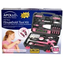 Apollo Tools Household Tool Kit 135 Pc 8 Apollo Tools Household Tool Kit 135 Pc -Craftsman Shop b2439264 5e44 4df7 9b2d 50e78dc2a496