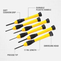 Stanley Multi-Bit Mini Screwdriver Assorted In. 6 Pc -Craftsman Shop b436f151 e8b4 4eb1 a86f 8c0fdace4636