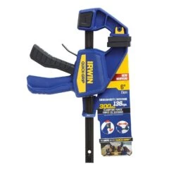 Irwin Quick-Grip 6 In. X 3-1/2 In. D Bar Clamp 300 Lb 6 Irwin Quick-Grip 6 In. X 3-1/2 In. D Bar Clamp 300 Lb -Craftsman Shop be4a827f bf4a 4f3b 8d73 238edbf7cc54