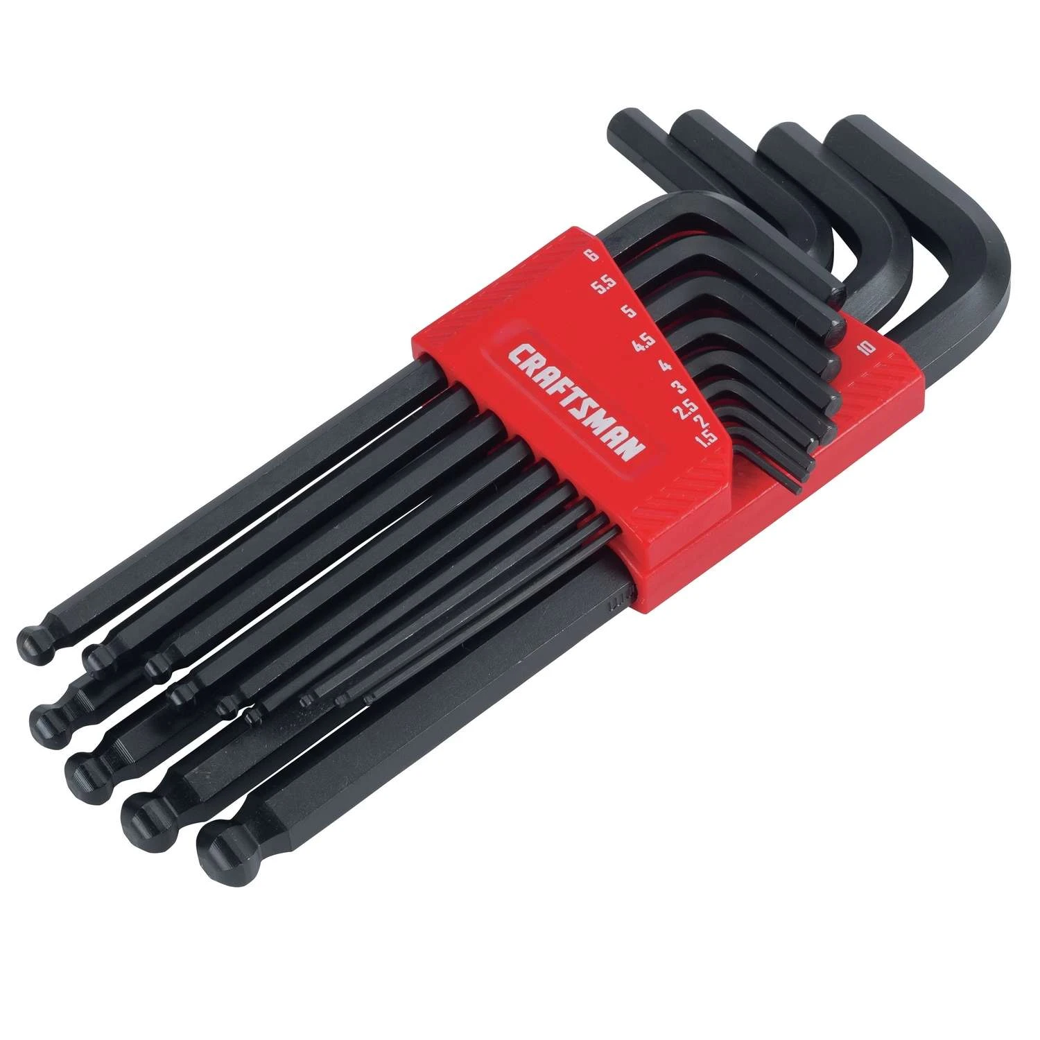 Craftsman Assorted Metric Long And Short Arm Ball End Hex Key Set 13 Pc 3 Craftsman Assorted Metric Long And Short Arm Ball End Hex Key Set 13 Pc - Image 2