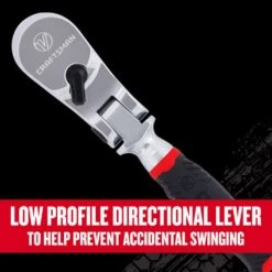 Craftsman V-Series 1/4 In. Drive Comfort Grip Flex Head Ratchet 80 Teeth 16 Craftsman V-Series 1/4 In. Drive Comfort Grip Flex Head Ratchet 80 Teeth -Craftsman Shop c9a05e22 7e2c 412c aaae 41036aac444a