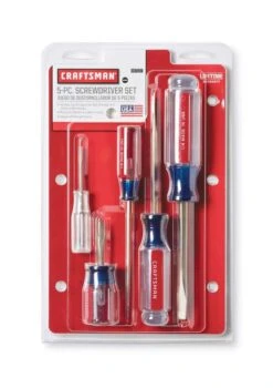 Craftsman Slotted Screwdriver Set 5 Pc -Craftsman Shop cea77c05 9f3c 416a 8cfa 40a86a37fd31