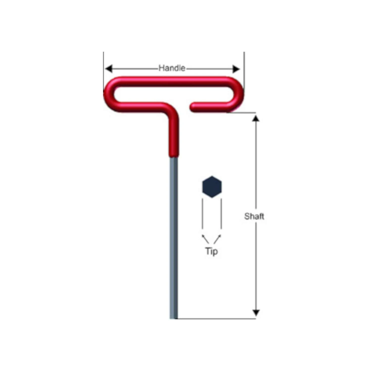 Eklind Short Series Hex-L 7/8 In. SAE Short Arm Hex L-Key 1 Pc 3 Eklind Short Series Hex-L 7/8 In. SAE Short Arm Hex L-Key 1 Pc