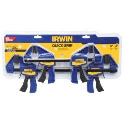 Irwin Quick-Grip 3 In. D Quick-Release Bar Clamp 140 Lb