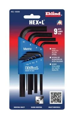 Eklind Hex-L Metric Short Arm Hex L-Key Set 9 Pc -Craftsman Shop f9496283 9bbe 4977 9633 00b1ab21e7dd