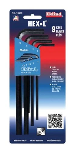 Eklind Hex-L 1.5-10 Mm Metric Long Arm Hex L-Key Set 9 Pc 9 Eklind Hex-L 1.5-10 Mm Metric Long Arm Hex L-Key Set 9 Pc -Craftsman Shop fb205d76 9618 45e5 ba8a 759928fbe817