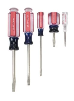 Craftsman Slotted Screwdriver Set 5 Pc -Craftsman Shop fd546751 b6ee 42f4 a935 31b92efd4b9e